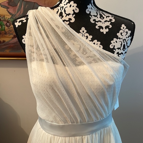 NWT Jessica Simpson Women's One-Shoulder High/Low Evening Dress​​​ - Picture 2 of 11